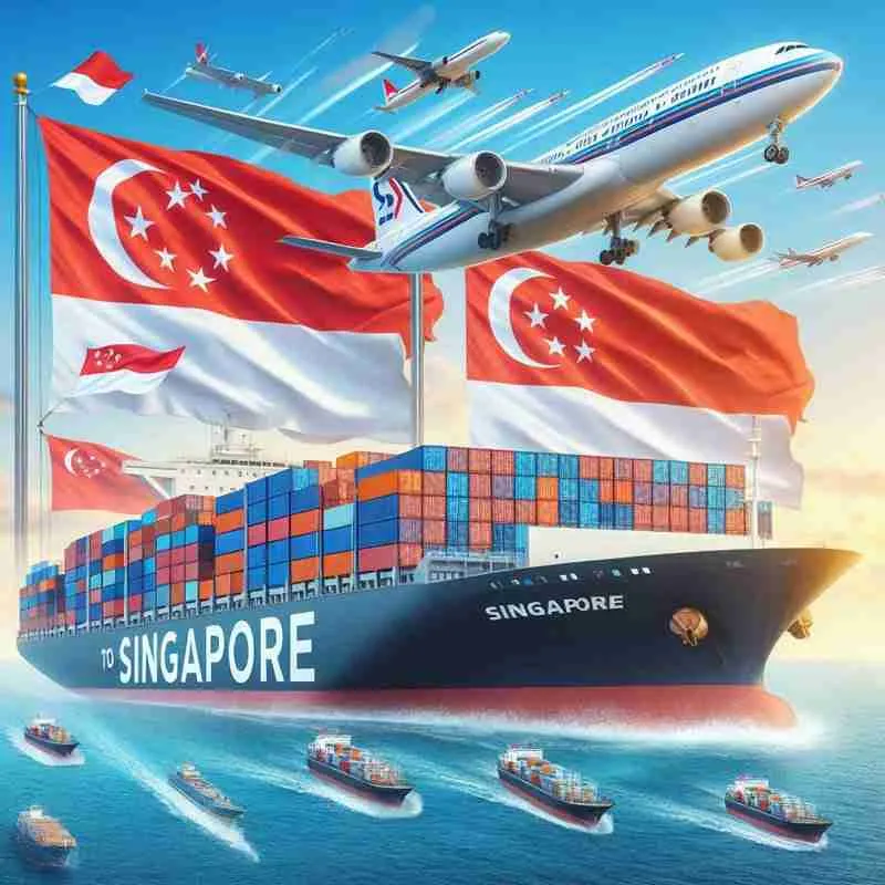 Frete aéreo da China para Cingapura Frete aéreo da China para Cingapura